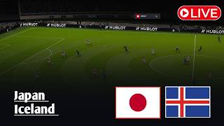 LIVE: Japan vs Iceland | International Friendly Football Match 2026 | Watch efootball Gameplay