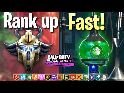 How to RANK UP FAST and Get AUGMENTS EASY and GOLD GUNS In Black Ops 7 Zombies EASIEST Methods