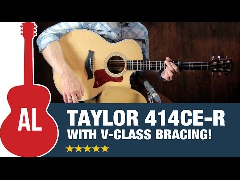 2022 Taylor 414ce-R with V-Class Bracing - Natural **Floor Model - Discontinued** image 11