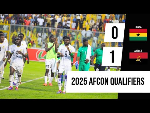 Match Highlights | Ghana 0-1 Angola | 2025 AFCON Qualifiers