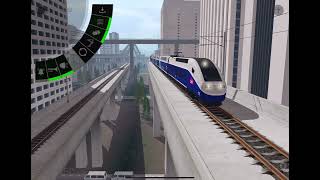 Trainz 3 Mobile: TGV Duplex In Europe Highspeed On The Bridge In Italy To Paris, France