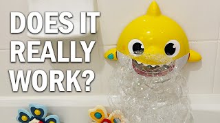 Baby Shark Official Singing Bath Time Bubble Maker Review - Does It Really Work