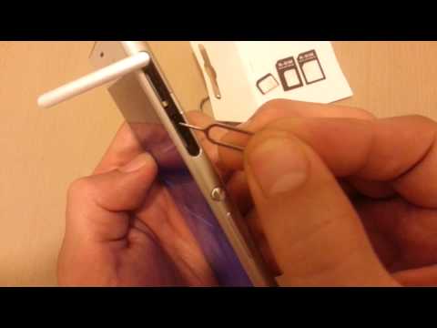 All SonyXperia Z's: How to Insert Sim Card
