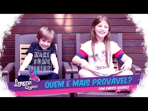 QUEM É MAIS PROVÁVEL ( Com Enrico Queiroz)