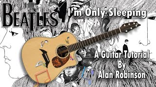 How to play: I'm Only Sleeping by The Beatles - Detune acoustic by 1 fret (ft. Jason on lead etc.)