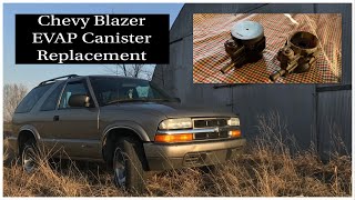 Replacing an EVAP Canister Vent Valve Solenoid in a 2004 Chevy Blazer, 2DR, 2WD