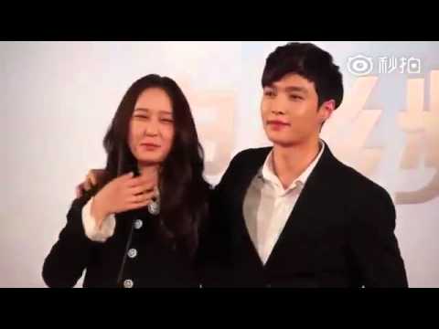The way of zhang yixing hold krystal's hug is just like 'come on little sis, let me protect