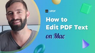 How to Edit Text in PDF on Mac | UPDF