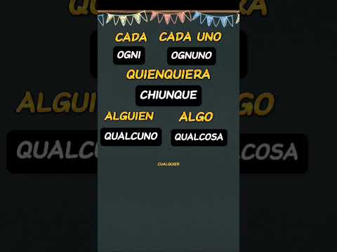 Learn these 7 Italian words #Italian #Italianlessons #lessons #EasyItalian #Languages