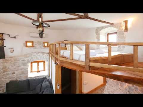 An Old Stone Tower Becomes A Small House in Hvar, Croatia