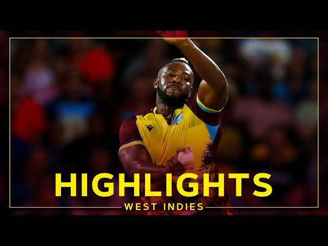 Highlights | West Indies v England | 1st T20I