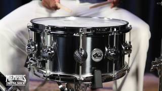 Video thumbnail for DW 14x6.5 Collector's Series Stainless Steel Snare Drum by Memphis Drum Shop