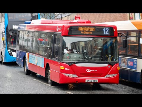 Healthy Scania: Go North East 5244 (NK56KHO) Scania CN230UB/Scania Omnicity