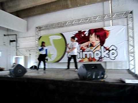 AF 2010 Animekê -  Pretty Fly for a White Guy - Link e Yumi