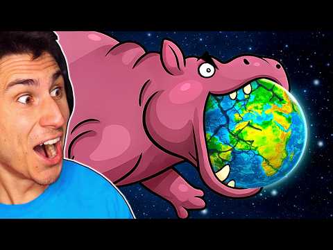Giant Hippo EATS PLANET EARTH! | Tasty Planet