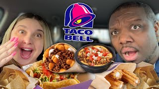 Trying Taco Bell NEW Menu Items for 24 HOURS!