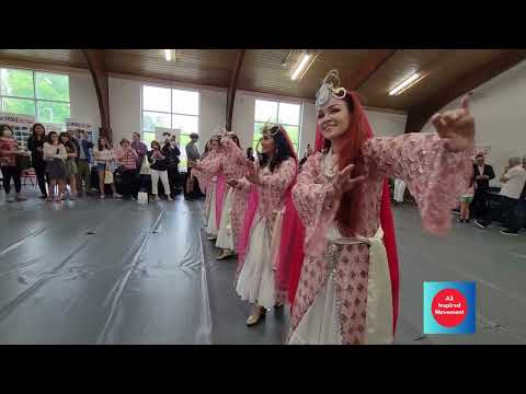 Nomad Dancers Performed on Shabe Eshgh - Persian Dance - Vienna Virginia 2023 - AS Inspired Movement