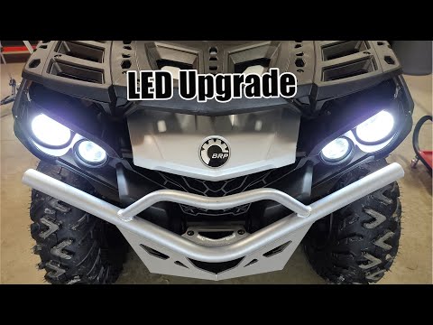 YouTube video about: Can am renegade led lights?