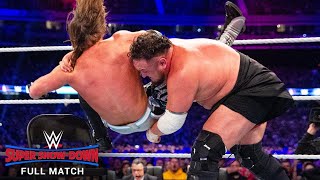 FULL MATCH - AJ Styles vs Samoa Joe - WWE Title Ma