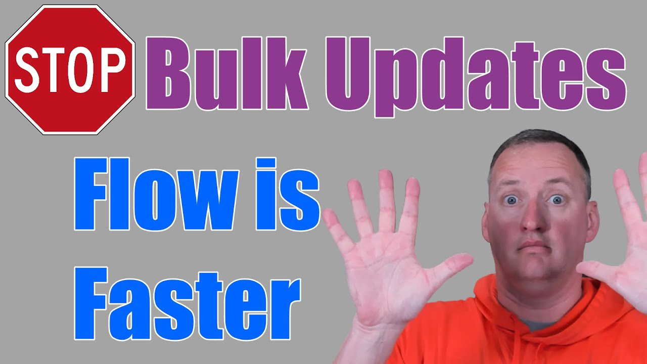 Stop using Power Apps to bulk update SharePoint use Power Automate Instead