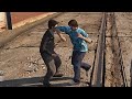 Elbowed in the face - GTA V