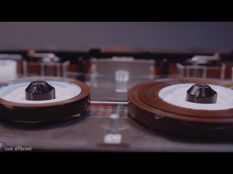 Look inside a working cassette tape player [4K]