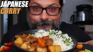 Indians try JAPANESE BEEF CURRY featuring @DCT_EATS