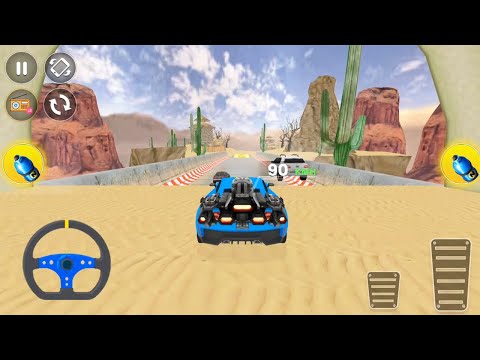 Formula Car Stunt 3D - New Blue Turbo Car Unlocked - Multiplayer Truck Mode - Android Gameplay