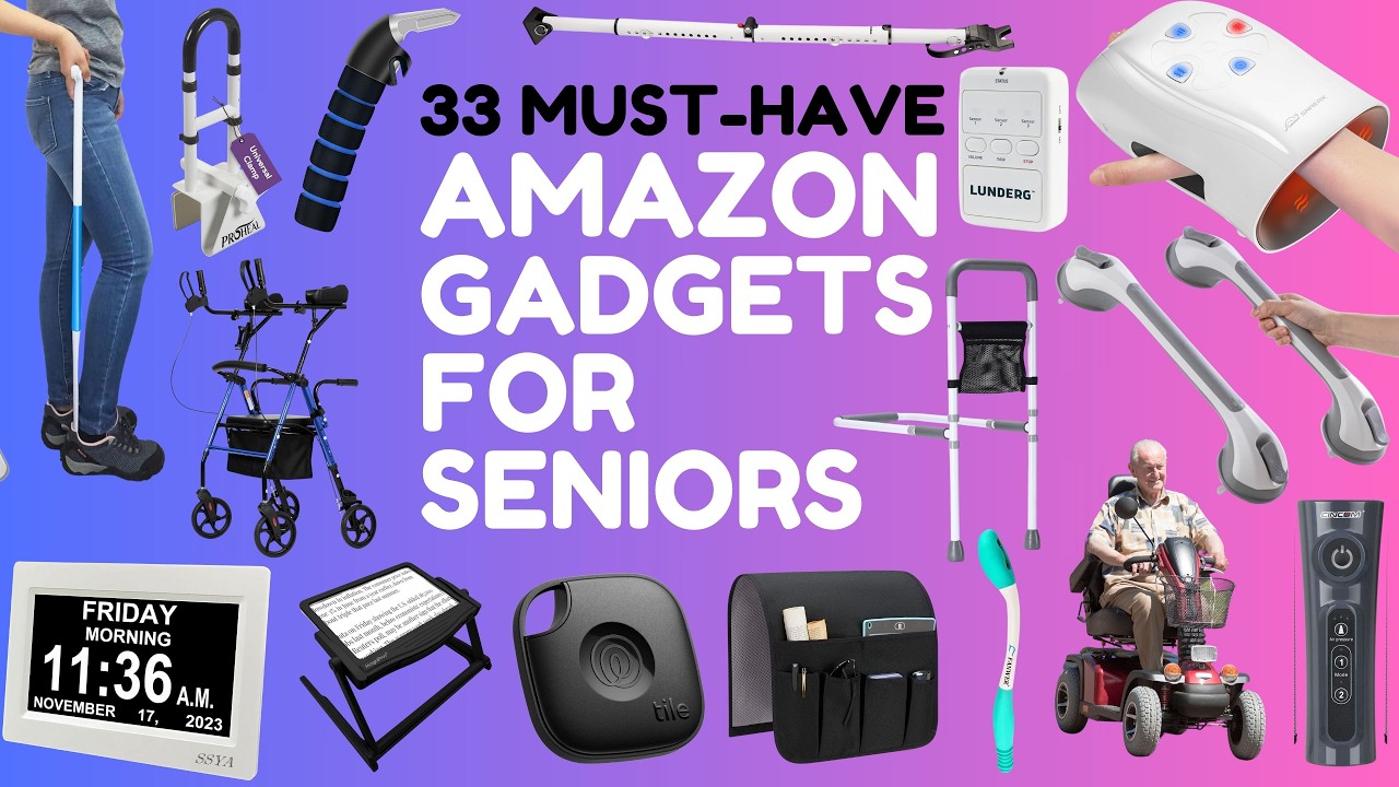 33 Must Have Amazon Gadgets for Seniors to Simplify Life After 60