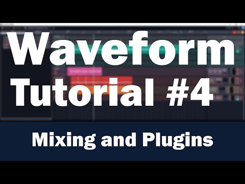 Tracktion Waveform Tutorial (Part 4) – Mixing, Signal Routing, and Plugins