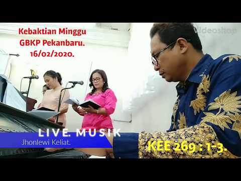 KEE 269 : 1-3 Kebaktian Minggu.