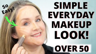 How To Create a Simple Makeup Look Using MINIMAL Products | These are INCREDIBLE for Mature Skin!!😍