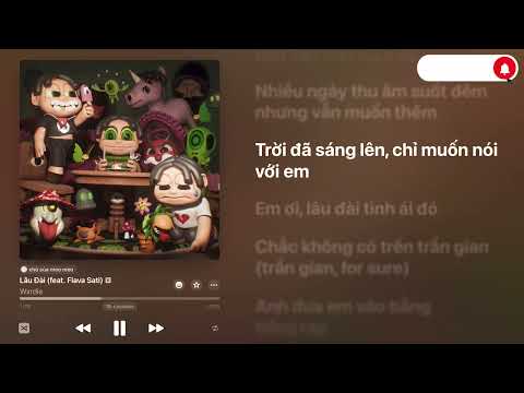 (Karaoke Beat Chuẩn) Wxrdie - LÂU ĐÀI (ft. Flava Sati)