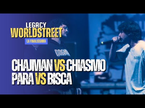 CHIASMO vs CHAJMAN / PARA vs BISCA - OCTAVI - PERUGIA - Worldstreet Legacy - Rap Battle