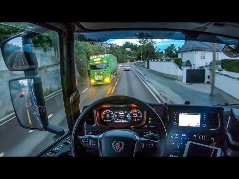 POV DRIVING - SCANIA 590S V8