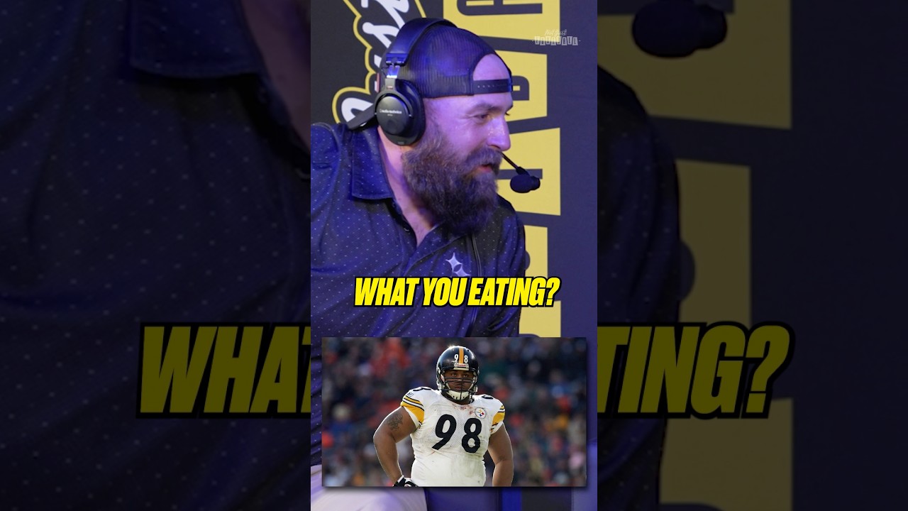 Brett Keisel and Casey Hampton would sneak out of Steelers camp to get Casey some flats 😂 #steelers