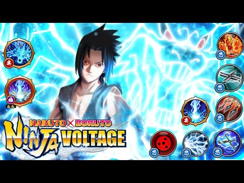 All Sasuke Skill (VS Itachi) in NxB