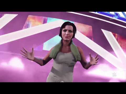 wwe2k23 Black Angelika vs Nikki Bella