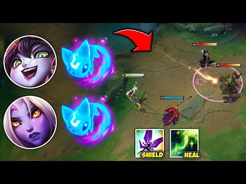 This is what happens when we play double enchanters bot lane...