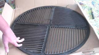 Cast Iron Grate Upgrade for the Weber Kettle