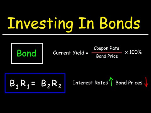 Intro to Investing In Bonds - Current Yield, Yield to Maturity, Bond Prices & Interest Rates Video
