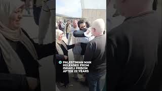 Download lagu Palestinian man released from Israeli prison after 22 years mp3