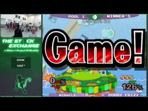 SOTR2 - Miracle (Fox) vs. Bobby Frizz (Red) - Melee Pools