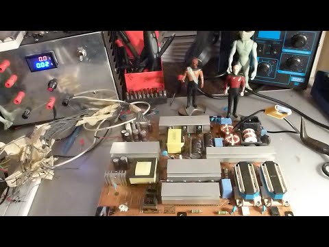 Building a bench power supply from a lcd tv. Part 1
