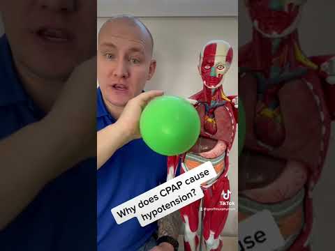 Why does CPAP cause hypotension? #paramedic #paramedicstudent #emtstudent #emt