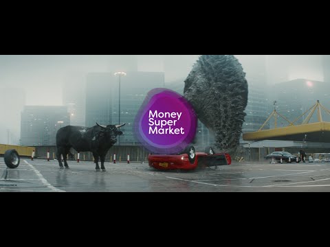 MoneySuperMarket | Money Calm Bull | Get Car Insurance Calm