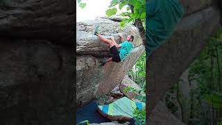 Video thumbnail of Problem 29 (Baleine), 6a. Targasonne