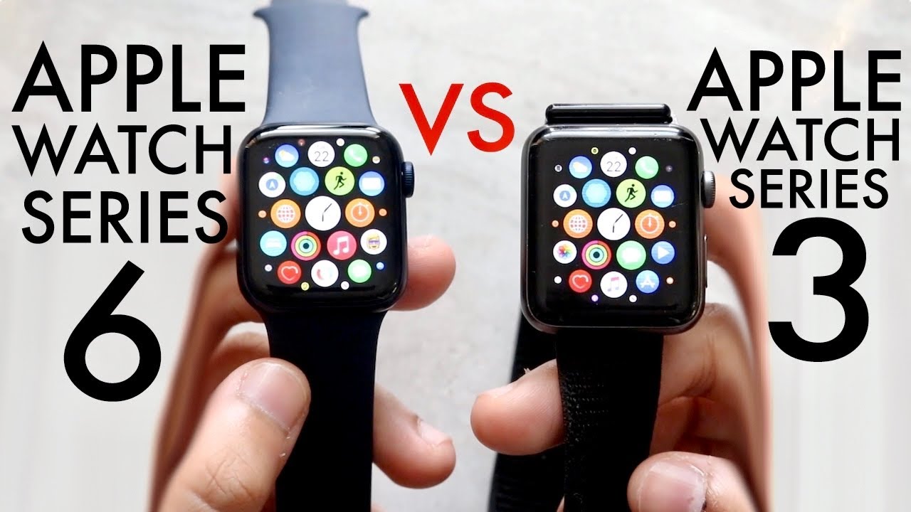 Apple Watch Series 6 Vs Apple Watch Series 3! (Comparison) (Review)