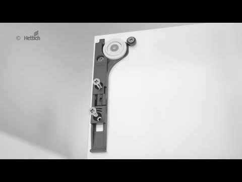 Profil de coulissante SlideLine M - 1 ou 2 portes HETTICH