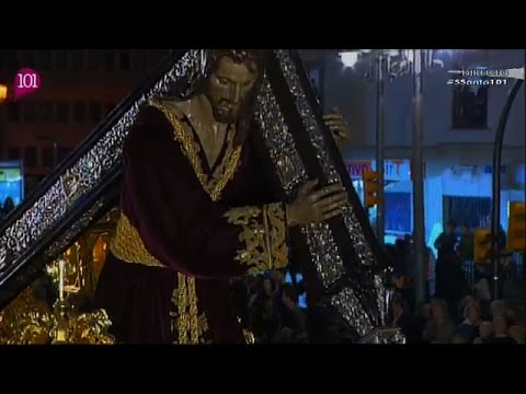 Semana Santa 2015, Jueves Santo, Esperanza a su paso por Alameda Principal, 101tv Málaga